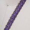 2 Yards 5/8" Width Purple and Antique Gold Upholstery Gimp Trim for Drapes, Furniture & Decor